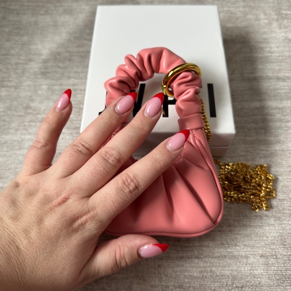 JW PEI Gabbi Super Mini Bag Coral Almond - Picture 3 of 6